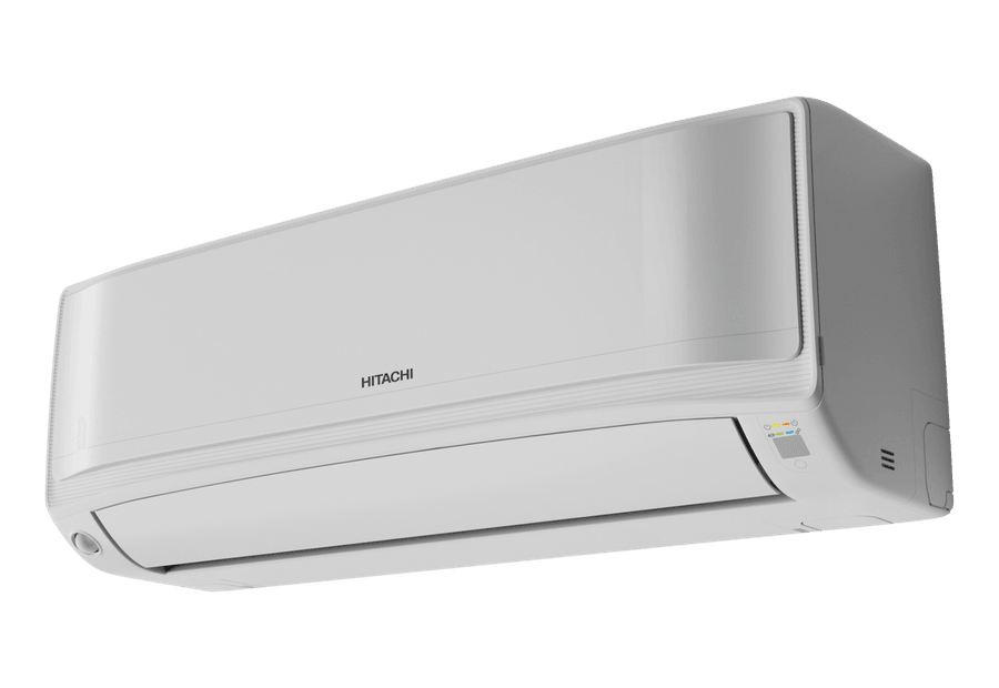 Hitachi Airhome 600 japán prémium klíma fényes fehér burkolattal és állapotjelző kijelzővel